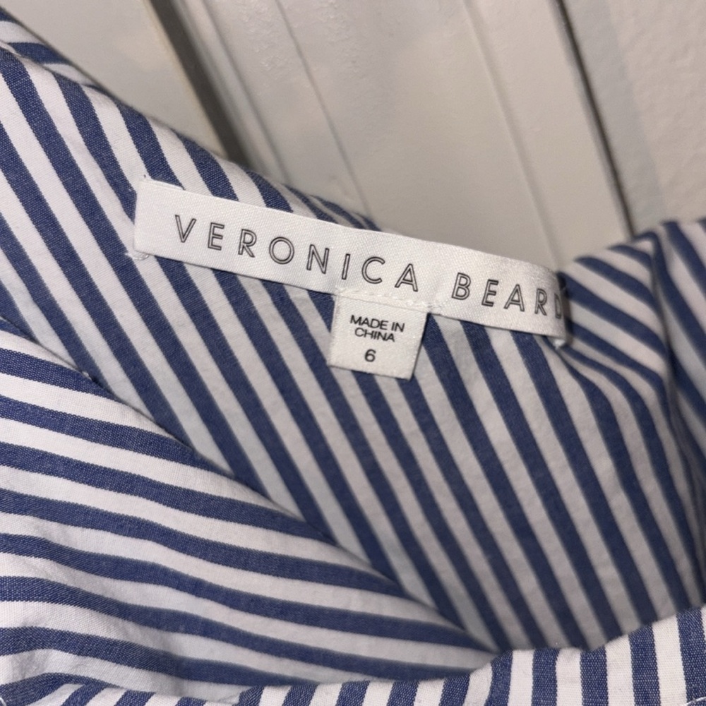 Veronica Beard Isla Ruffle One Shoulder - Picture 3 of 3